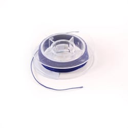 Fil élastique tissé gainé 0,5 mm x 4 m Créalia - Bleu roi