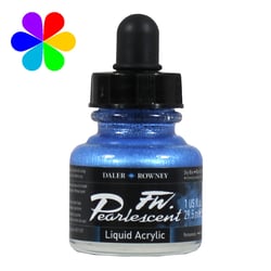 Encre Pearlescent 29.5ml bleu ciel