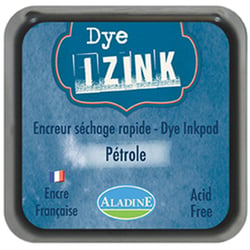 Encreur Izink Dye - Bleu pétrole