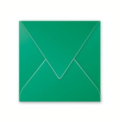 20  enveloppes Pollen 140x140 mm  - Vert sapin