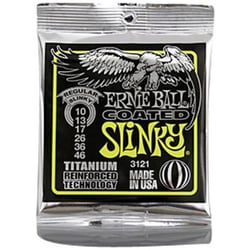 EP03121 Coated Slinky Titanium Regular Ernie Ball - Ernie Ball
