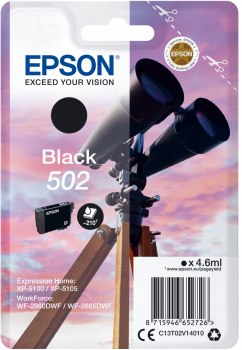 Cartouche d'encre 502 jumelle - noir - Epson
