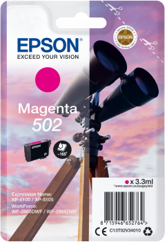 Cartouche d'encre 502 jumelle - magenta - Epson