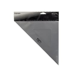 Equerre 45° 3 bords 32 cm
