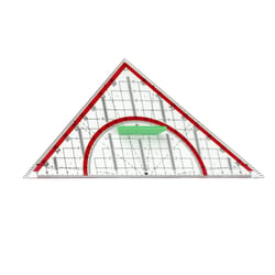 Equerre-rapporteur - 180°/24cm