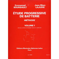 Emmanuel boursault &  jean-marc lajudie : etude progressive de batterie - vol 1