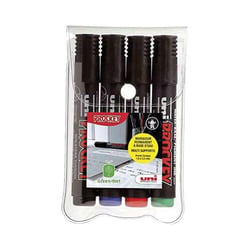 Lot de 4 marqueurs - Prockey - Pointe moyenne - Uni-ball