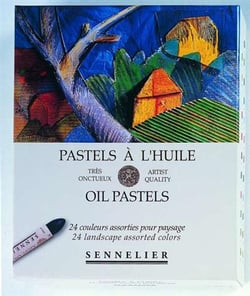 ETUI CARTON 24 PASTELS HUILE P ETUI CARTON 24 PASTELS HUILE PAYSAGES