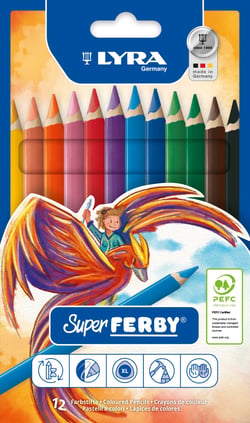 Étui de 12 crayons de couleur Lyra