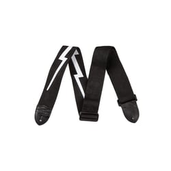 Fender - Sangle Nylon Lightning Bolt Strap 2,5" - noir
