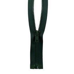 Fermeture à glissière Injectée n°5 - 75cm - Vert Sapin