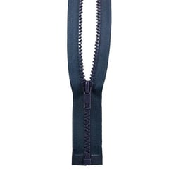 Fermeture à glissière Injectée n°5 - 80cm - Gris anthracite