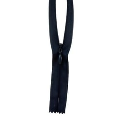 Fermeture à glissière Invisible - 22cm - Bleu Marine