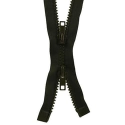 Fermeture à glissière Injectée n°5 - 80cm - Kaki