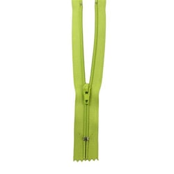 Fermeture à glissière Nylon - 12cm - Anis