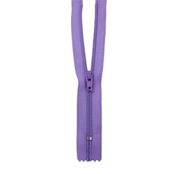 Fermeture à glissière Nylon - 18cm - Lilas