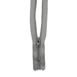 Fermeture à glissière Nylon - 30cm - Gris Cendré