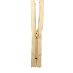 Fermeture à glissière Nylon - 60cm - Naturel