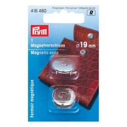 Fermoir magnetique -  nickelé - 19mm