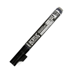 Marqueur peinture 4 mm - Pébéo - Noir - Acrylic Marker