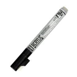Marqueur peinture biseautée 4 mm - Pébéo - Gris - Acrylic Marker