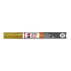 Marqueur textile - Marabu Textil painter plus 3mm - or métallisé