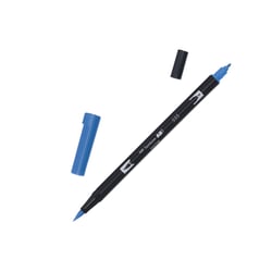 Feutre pinceau ABT à double pointe - Tombow - 535 - bleu cobalt