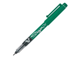 Stylo feutre Pilot - V-Sign Pen - Vert - Pointe moyenne