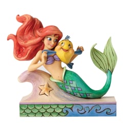Figurine Ariel la petite sirène et Polochon