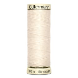 Fil à coudre Polyester 100m -  n°802 - Gütermann