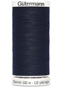 Fil denim100m polyester