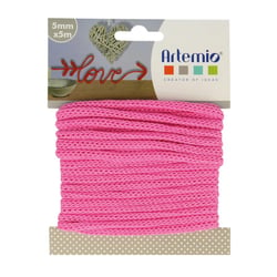 Fil pour tricotin - Fuchsia - 5 mm x 5 m - Artemio