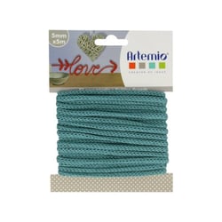 Fil pour tricotin - Turquoise - 5 mm x 5 m - Artemio