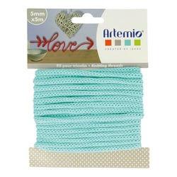 Fil pour tricotin - Vert pastel - 5 mm x 5 m - Artemio