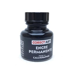 Flacon encre permanente 30ml sépia