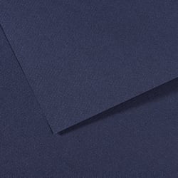Feuille Mi-Teintes - 50x65cm - 160g - bleu indigo