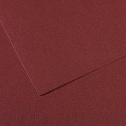 Feuille Mi-Teintes - 50x65cm - 160g - lie de vin