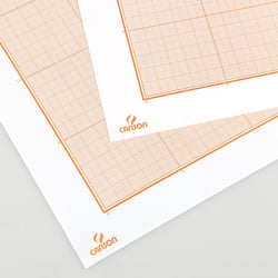 1 feuille millimitrée - 50x65cm - 100g