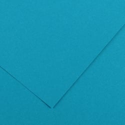 Papier Canson - Iris Vivaldi - 1 feuille - Bleu primaire - 50 x 65 cm - 120g/m²