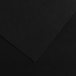 Papier Canson - Iris Vivaldi - 1 feuille - Noir - 50 x 65 cm - 120g/m²