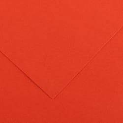 Papier Canson - Iris Vivaldi - 1 feuille - Tomate - 50x65cm - 120g/m²