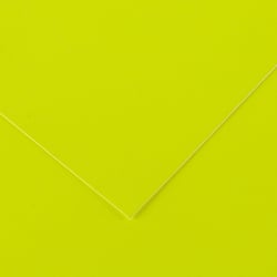 Papier Canson - Iris Vivaldi - 1 feuille - Jaune fluo n°41 - 50 x 65 cm - 250g/m²