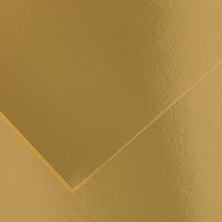 Papier Canson - Iris Vivaldi - 1 feuille - Or - 50 x 65 cm - 280 g/m²
