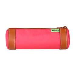 Trousse ronde 1 compartiment Tann's - Classic - Rose
