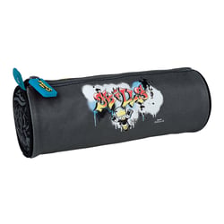Trousse ronde 1compartiment Oberthur - Noir - Les Simpsons 