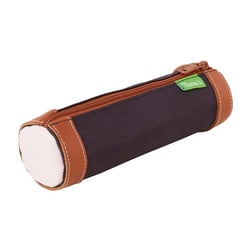Trousse ronde 1 compartiment Tann's - Iconic - Violet et rose pastel