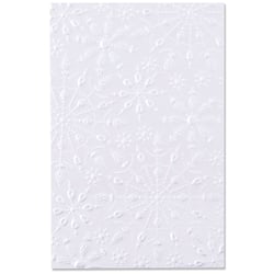Plaque de gaufrage 3-D Sizzix - Flocons bijoux