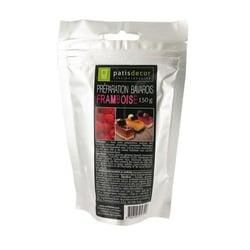 Préparation bavarois framboise - 150 g - Patisdécor