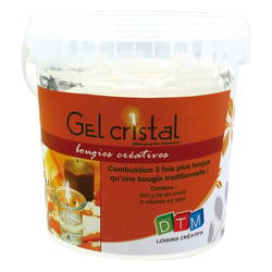Gel cristal 800g + 8 mèches
