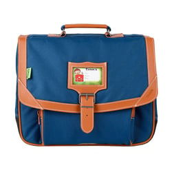 Cartable 35cm Tann's - Denim Bleu - 1 compartiment